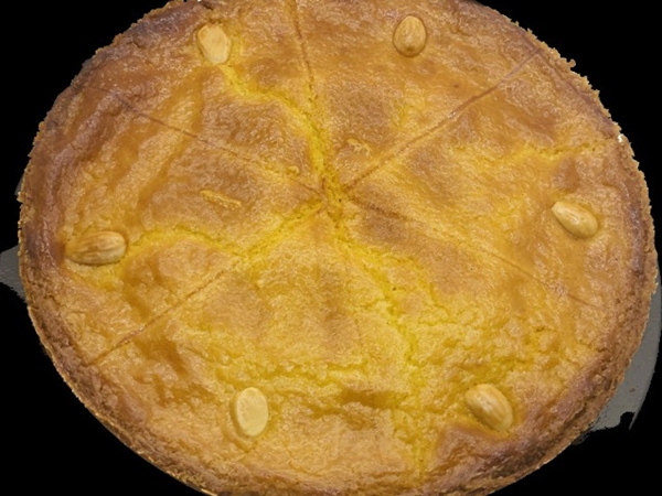 Roomboterkoek met Amandelspijs 1 stuk